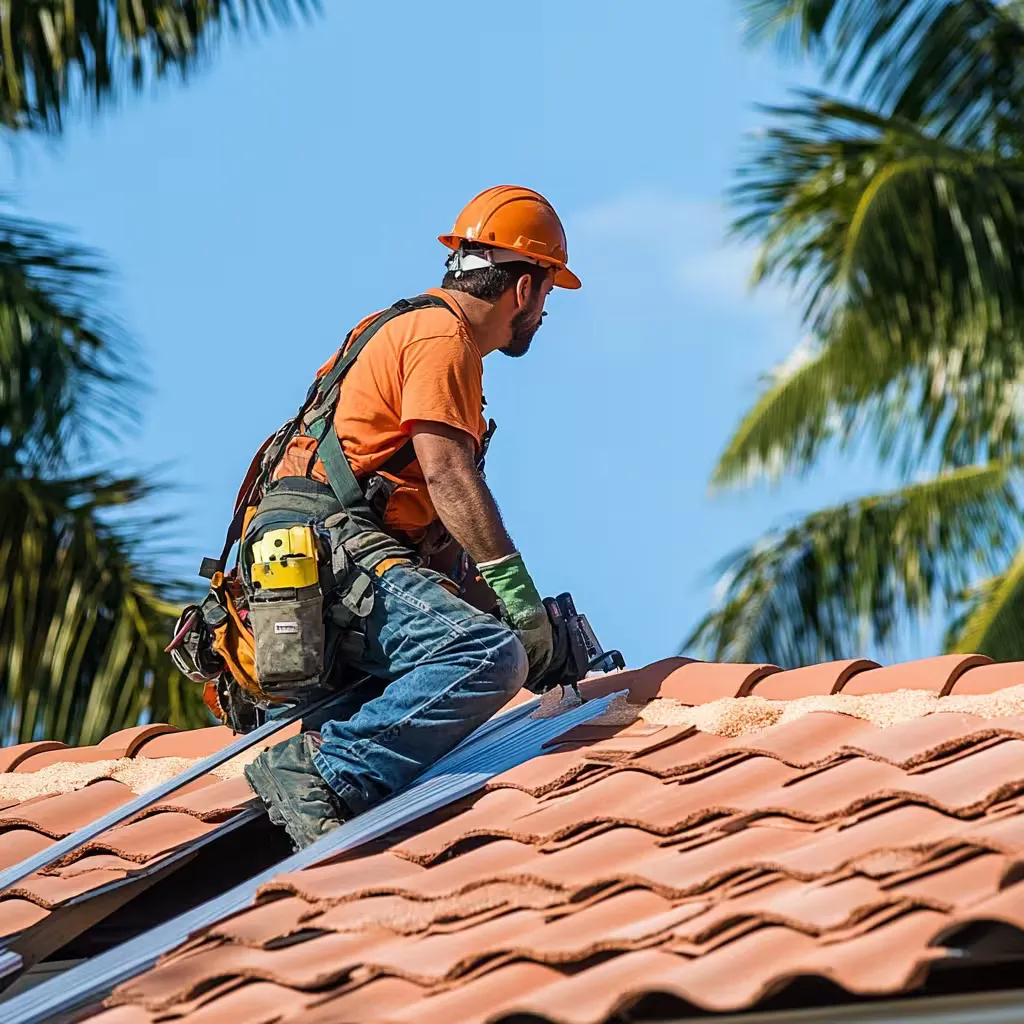 Proyecto de techado residencial